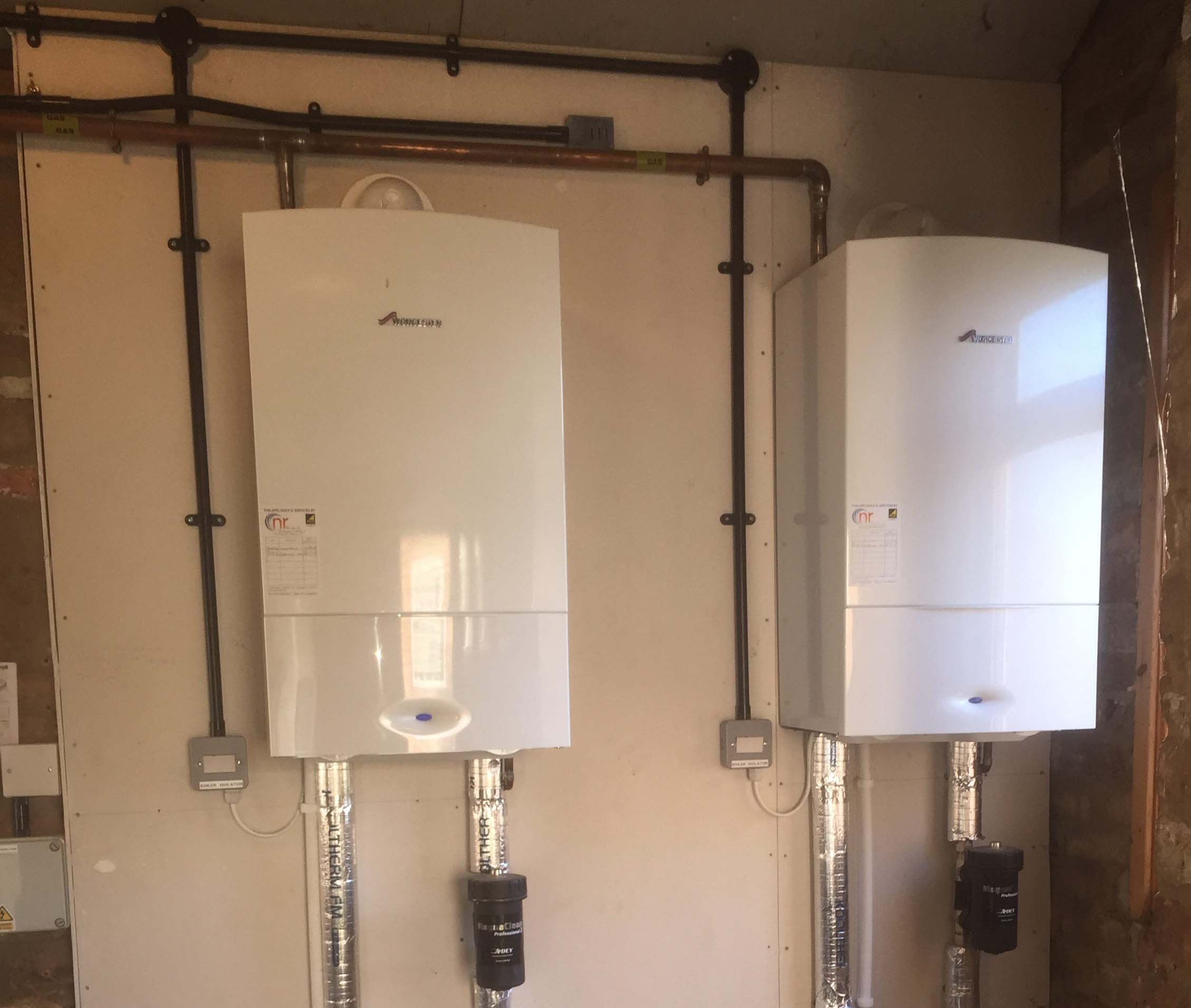 unvented hot water system